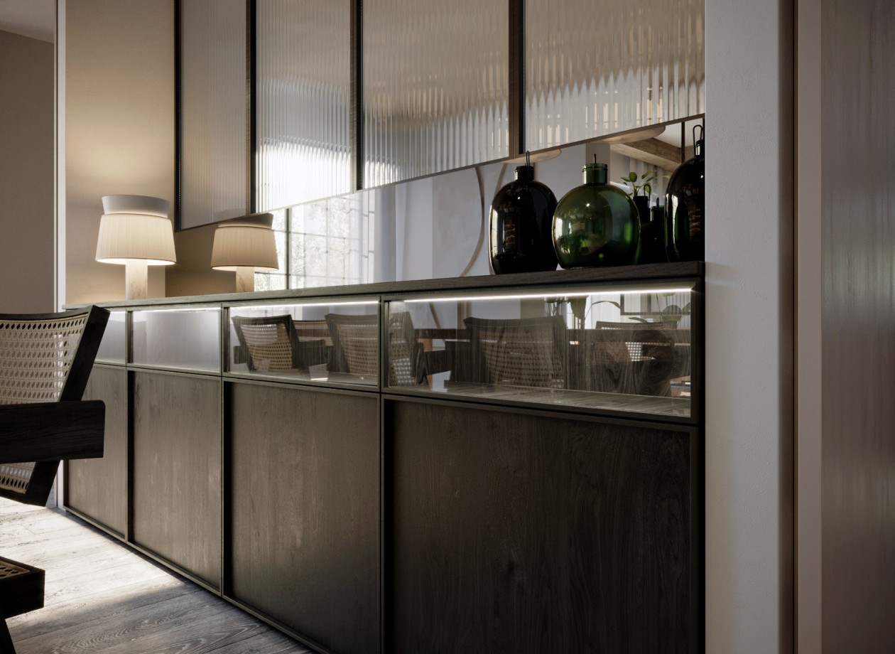 350㎡木与白，自然元素的温润质感-12