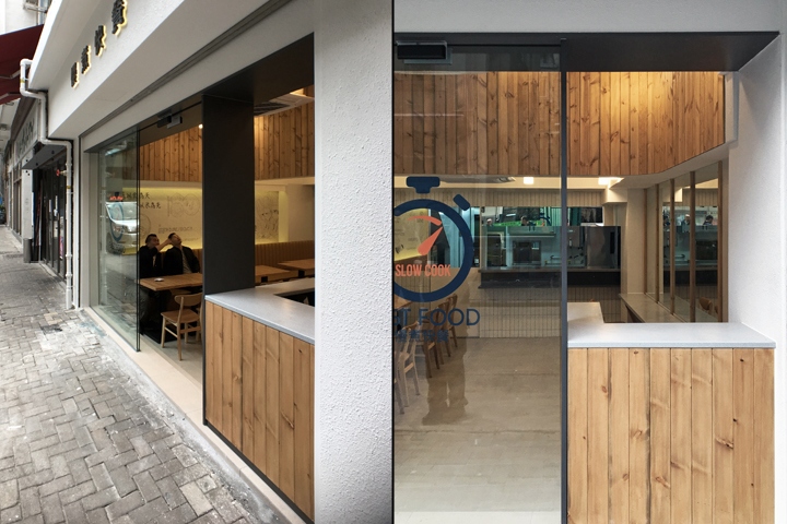 香港 Plot Architecture Office 打造简约透明的“慢煮快餐”餐厅-12