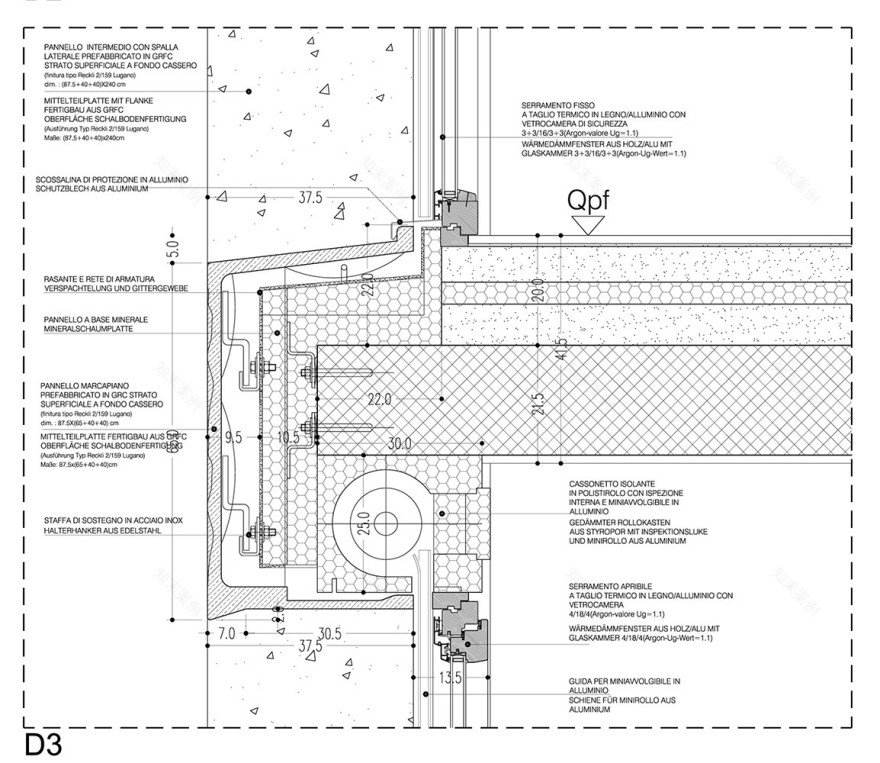 意大利城堡式社会住房设计-36
