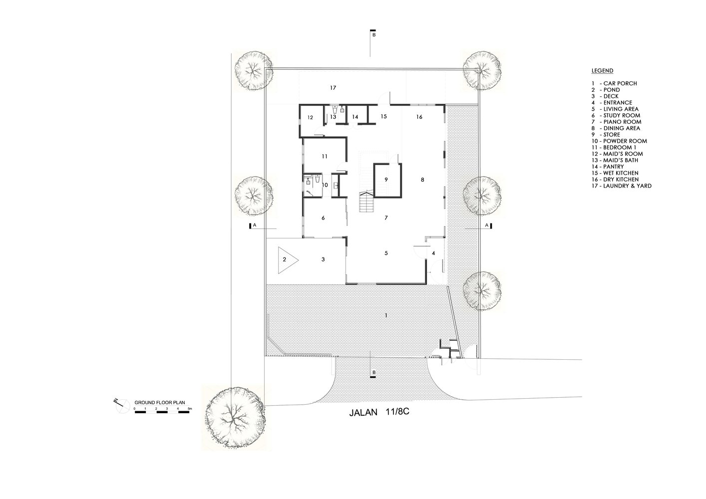 马来西亚粘土屋顶住宅-74