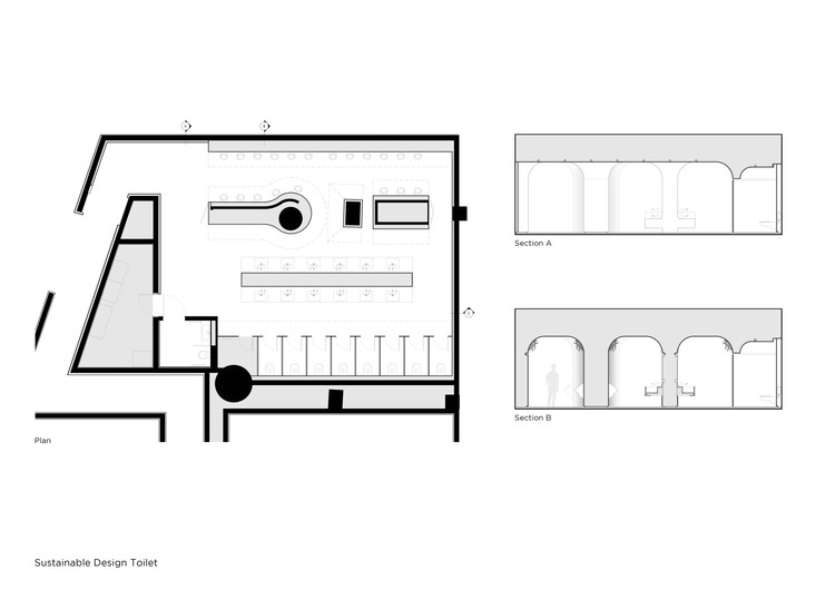 广州太古汇地下“石窟”厕所，绿色环保设计诠释可持续发展-4