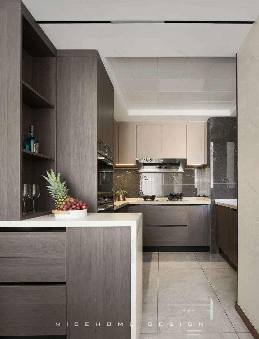 涌宁府现代简约复式住宅丨中国宁波丨浙江南鸿装饰-47