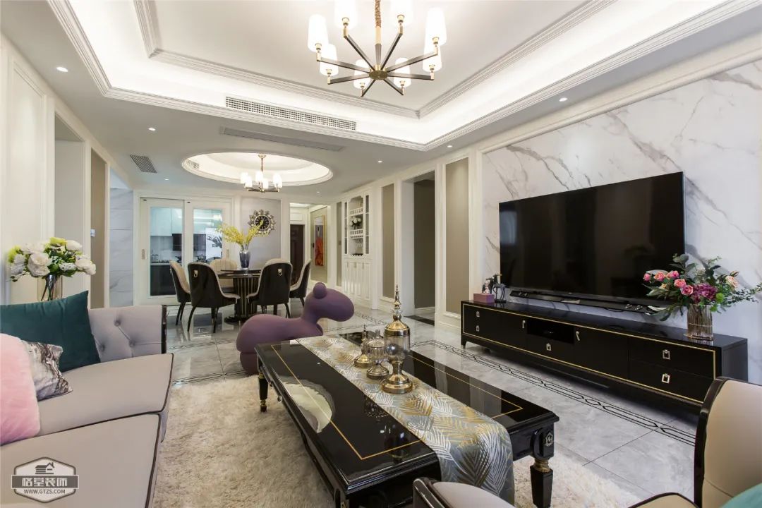 现代轻奢风尚 · 吾悦华府 52#精致家居设计丨格堂装饰-7