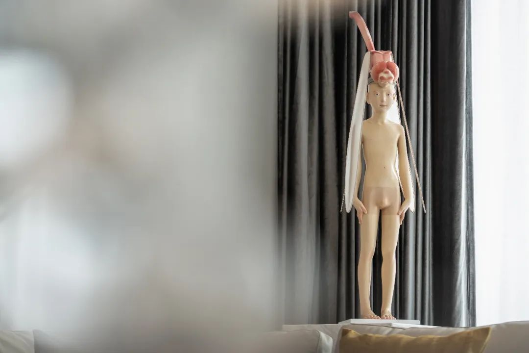 春光里的温暖家 | 济南奥体金茂府 230 样板间设计-15