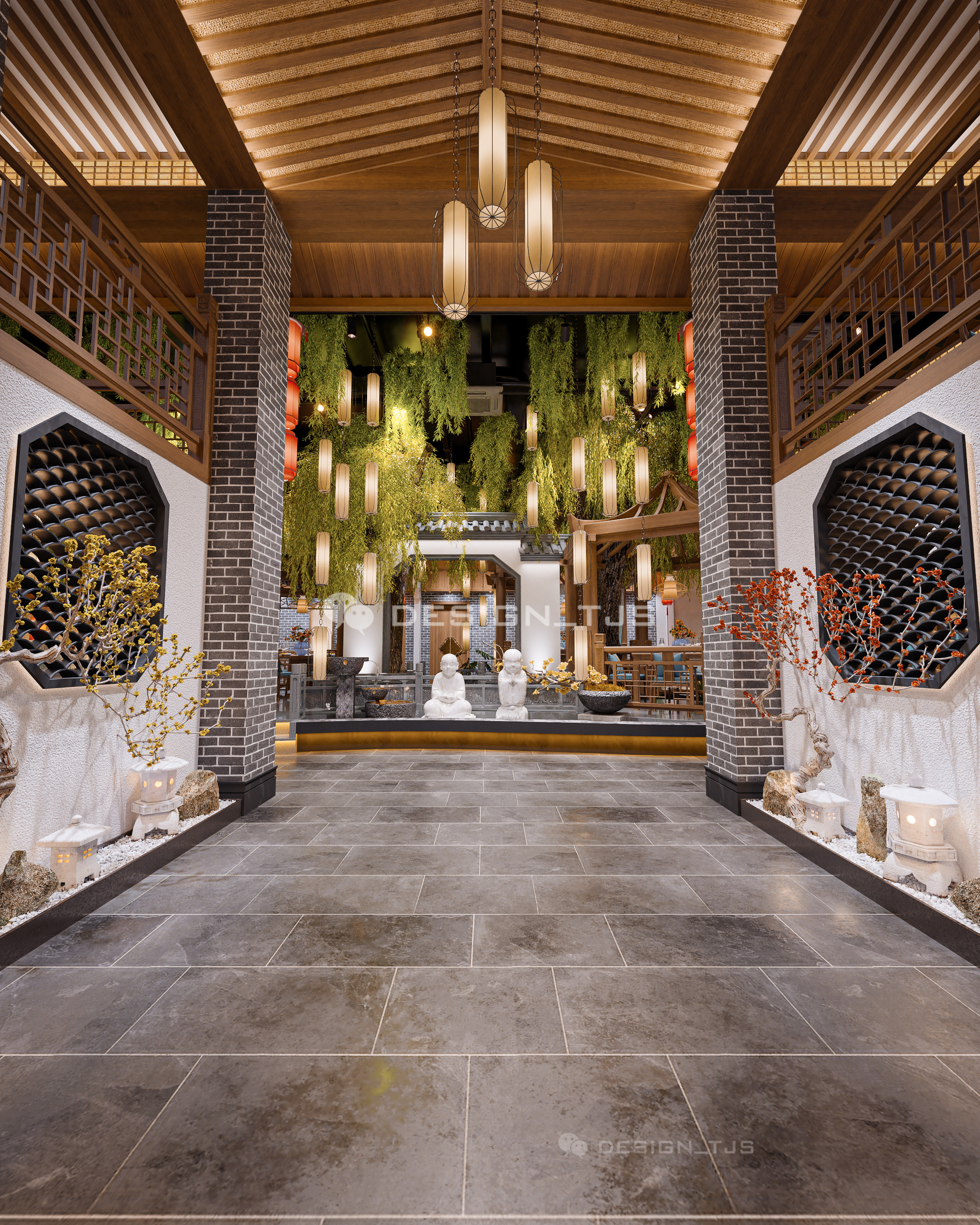 鱼头大王火锅餐饮效果图案例-8