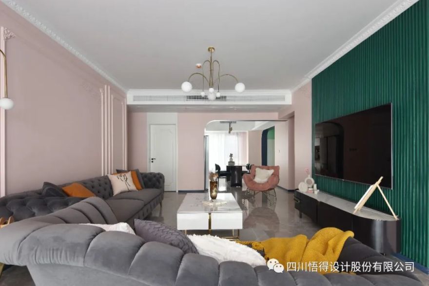 「大梦」法式浪漫空间设计丨WDG 悟得设计-32