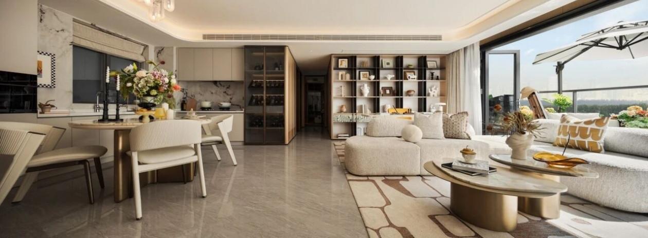 西安保亿·润园112㎡样板间丨中国西安丨海力空间设计-2