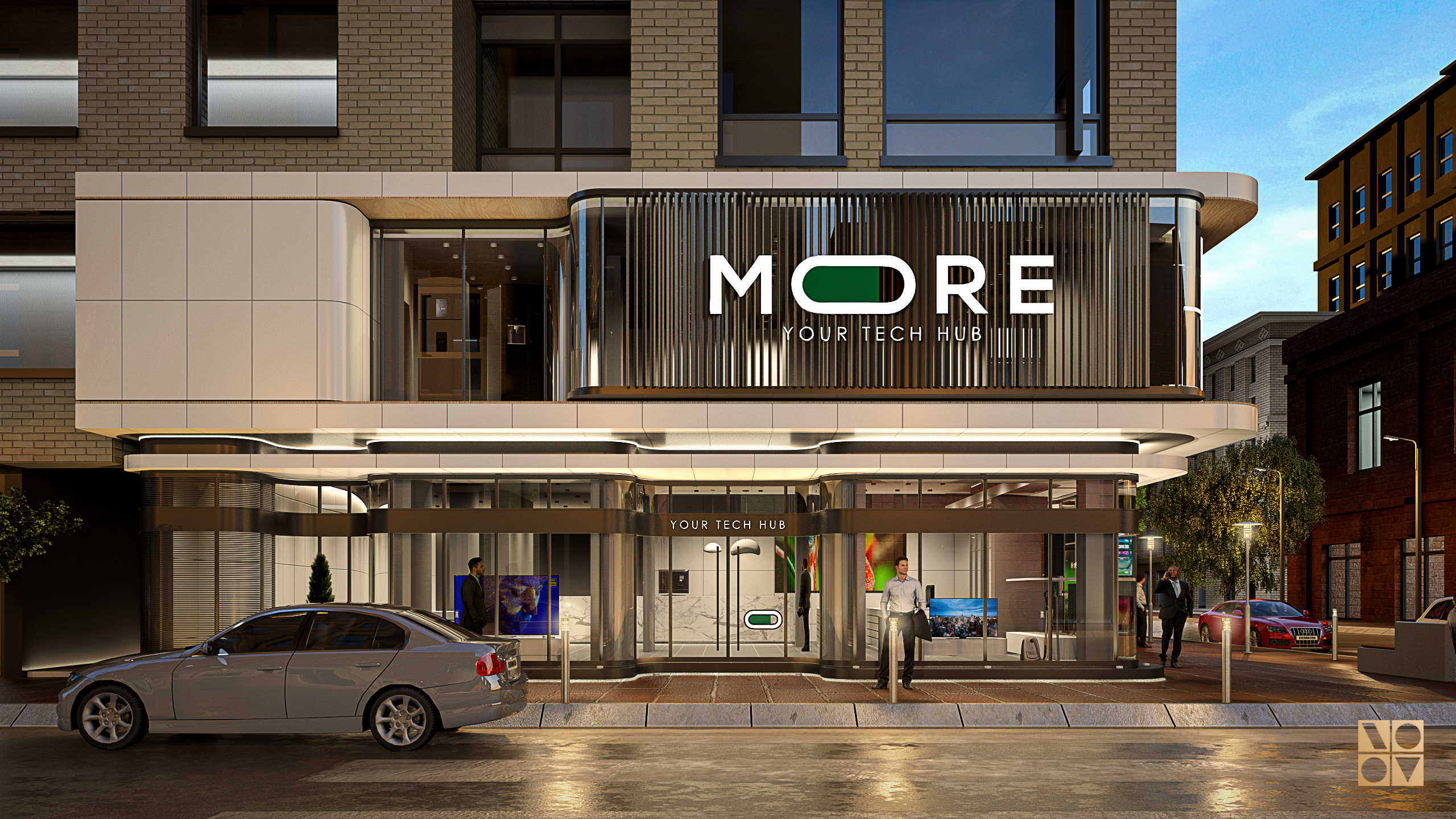 表单生成 3D 渲染-11