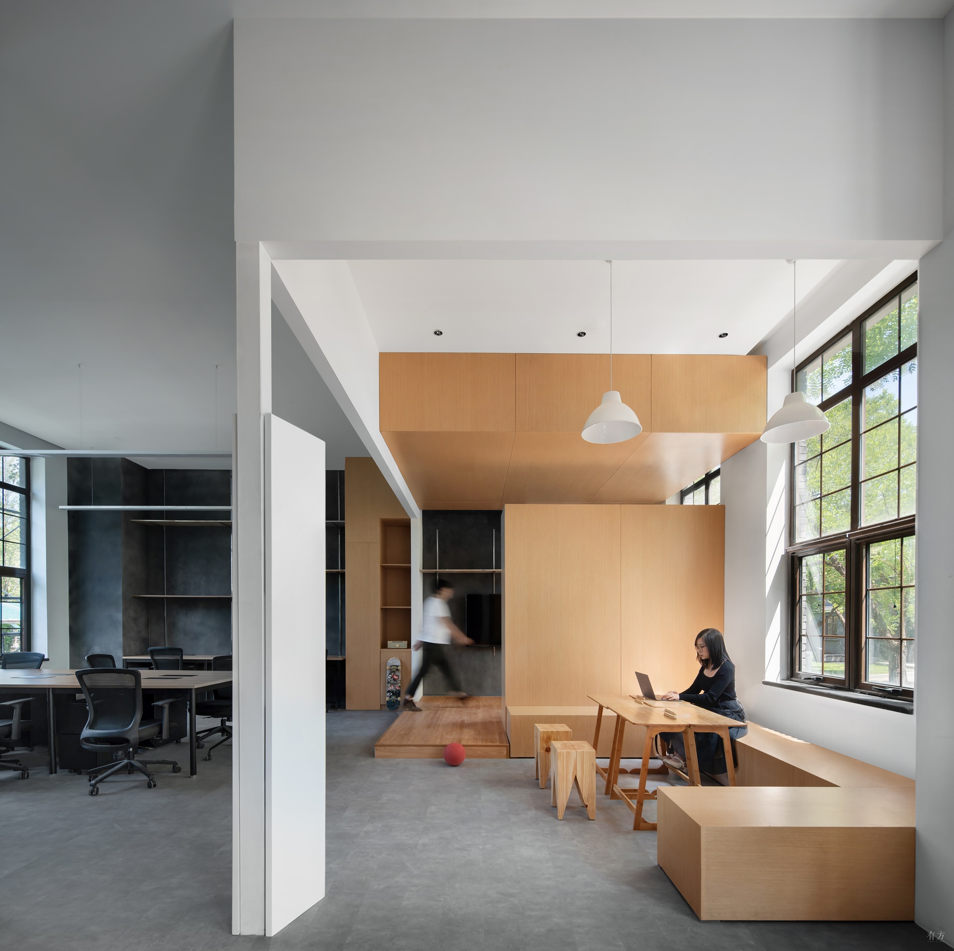 WOW办公空间设计丨中国北京丨WBS里外工作室-54