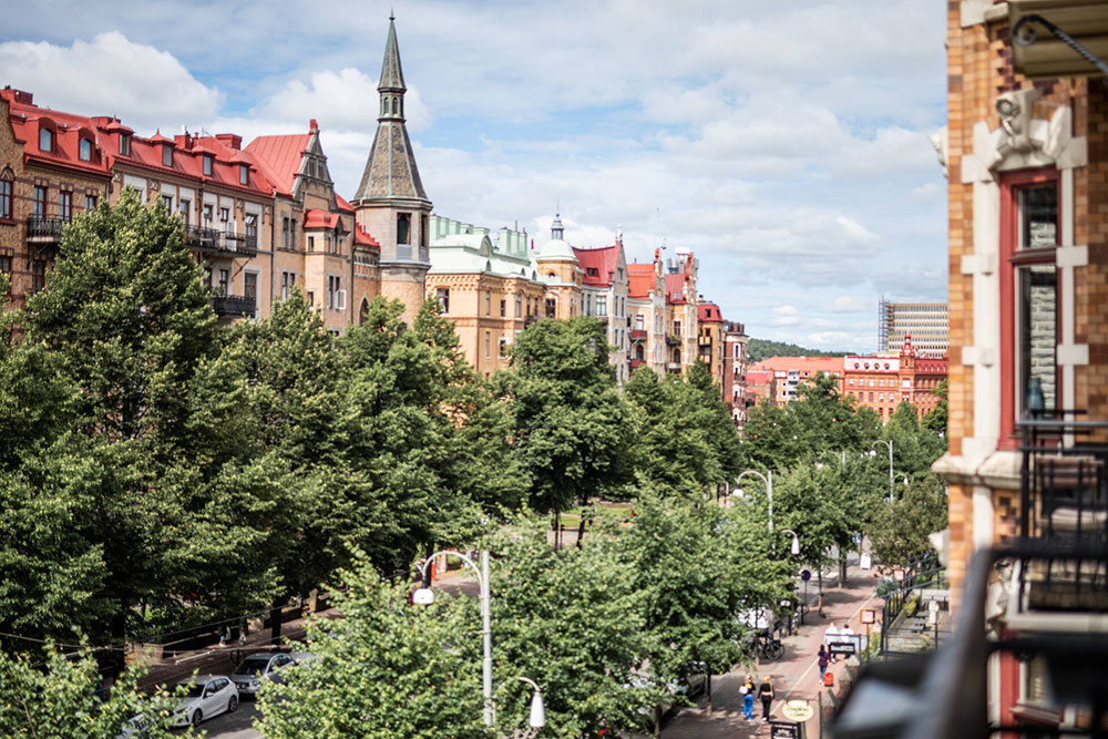 哥德堡豪华公寓的灰色魅力-12