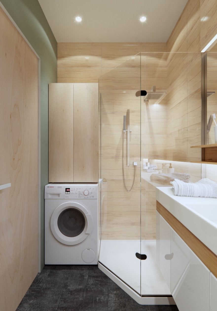 小型公寓翻新设计-23