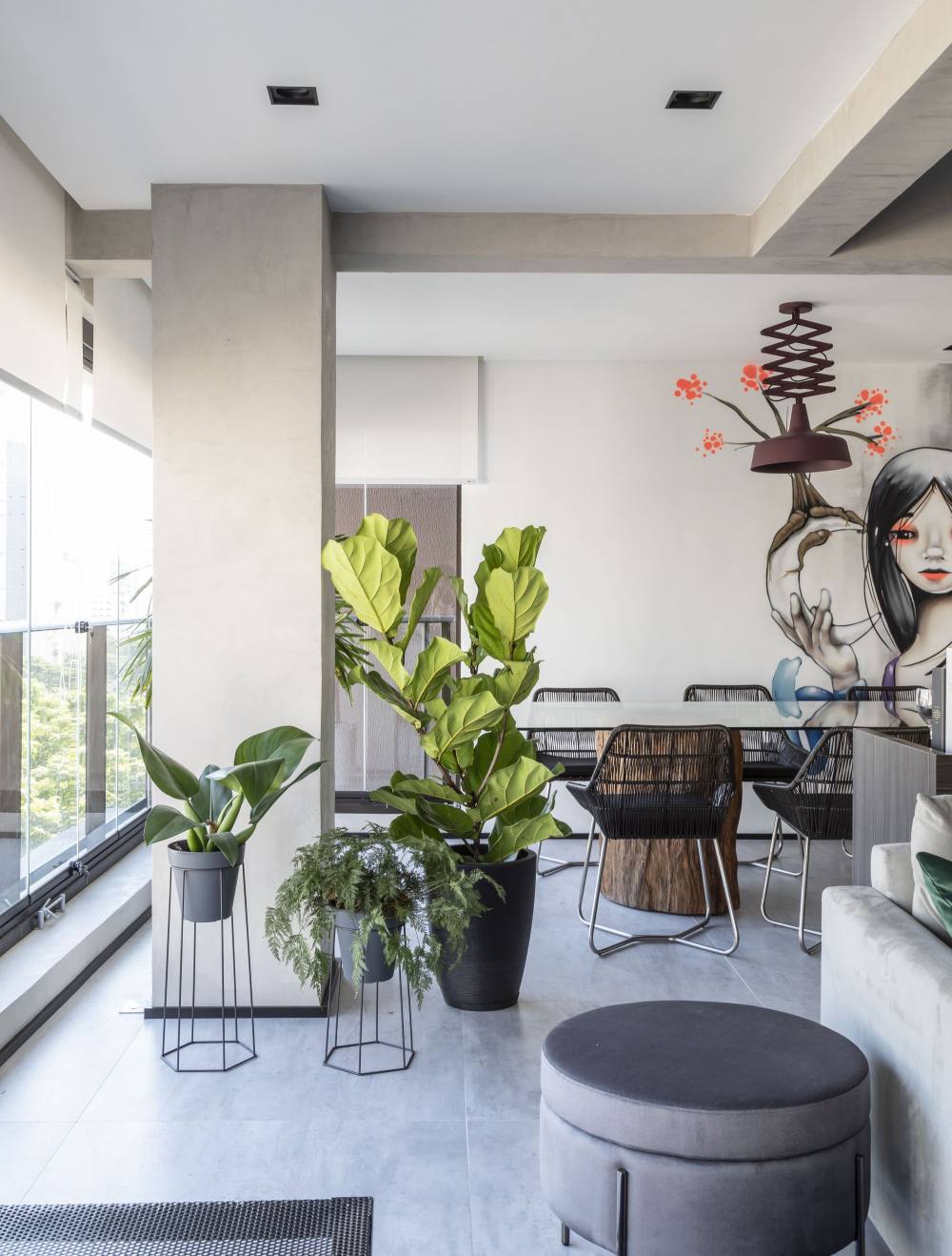 巴西坎波贝洛公寓现代风格设计-34