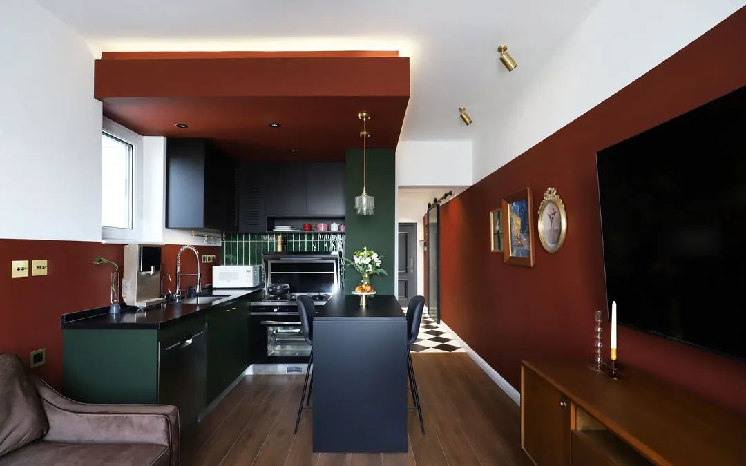 现代复古摩登的住宅-33