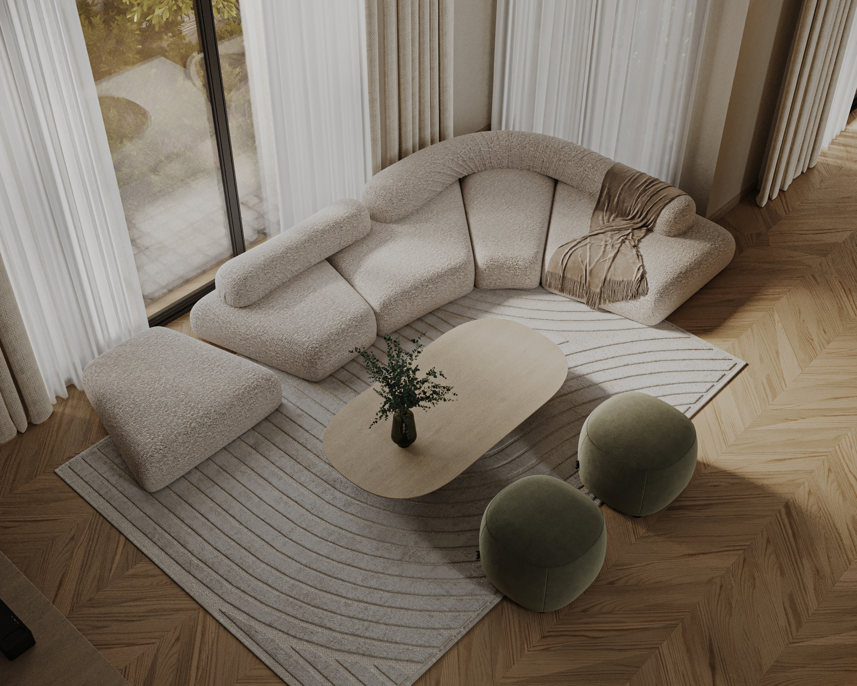 Living Room_UAE_Private Villa-13