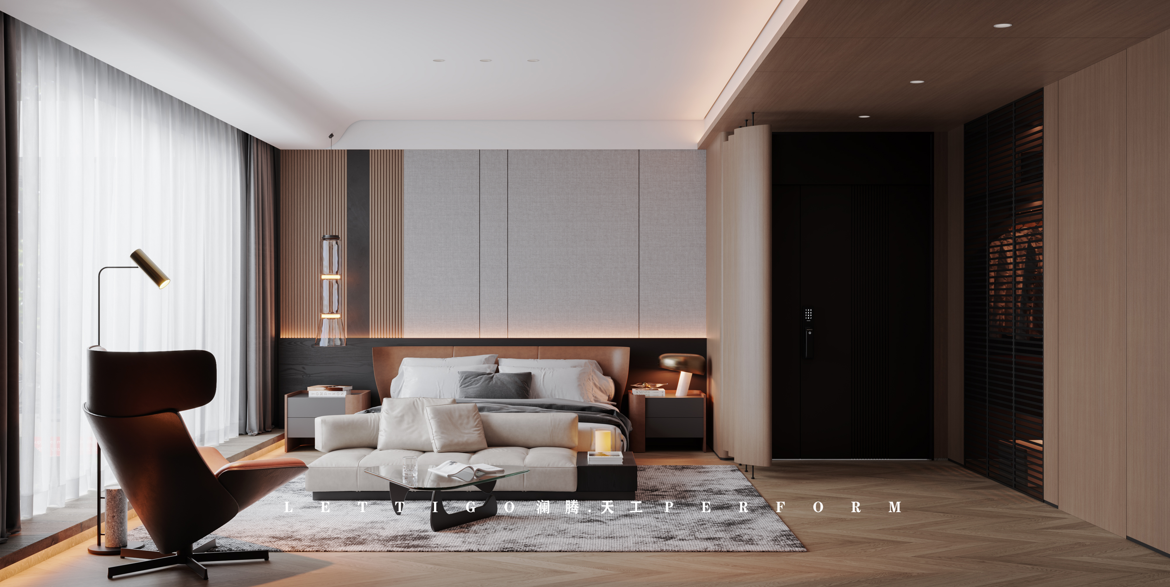 暖调轻奢系列别墅|一眼万年的家✔-4