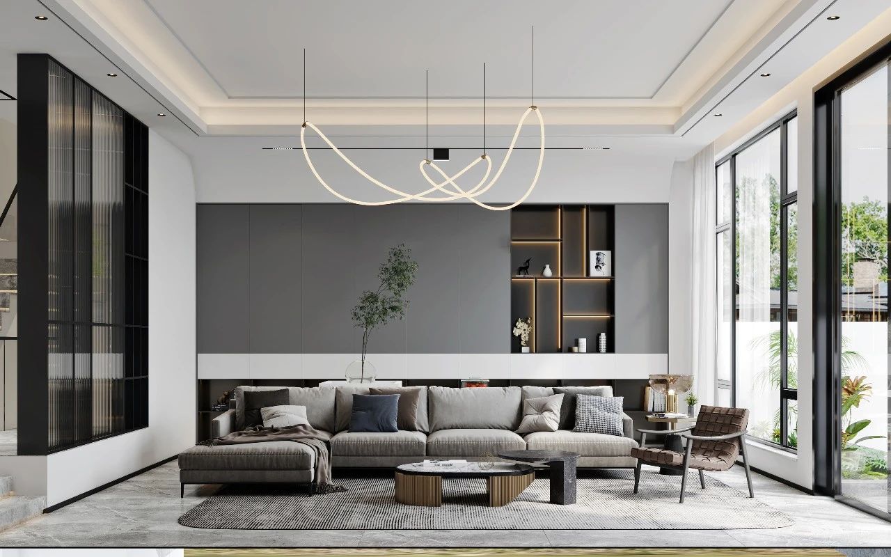 现代简约风格别墅-18