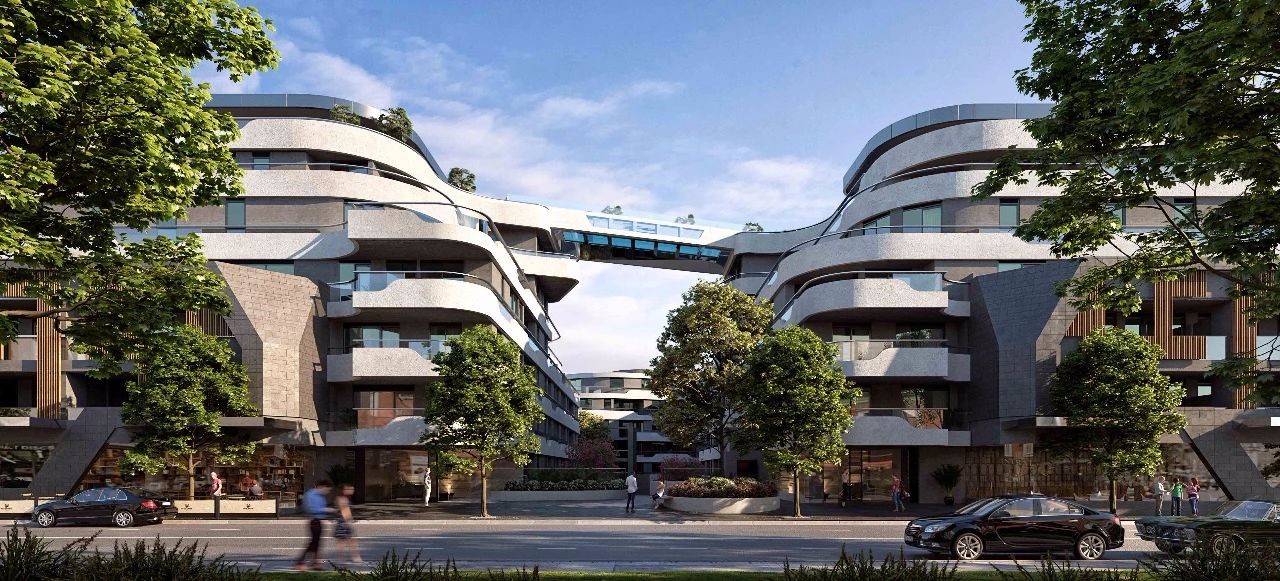 非鬼才   敢设计丨顶层连廊竟被设计成悬浮的空中泳池-4