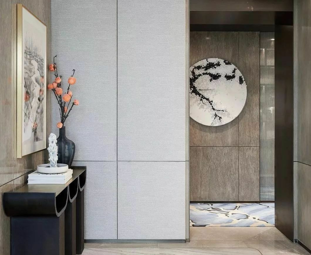 新中式玄关设计,打造雅致生活艺术-5