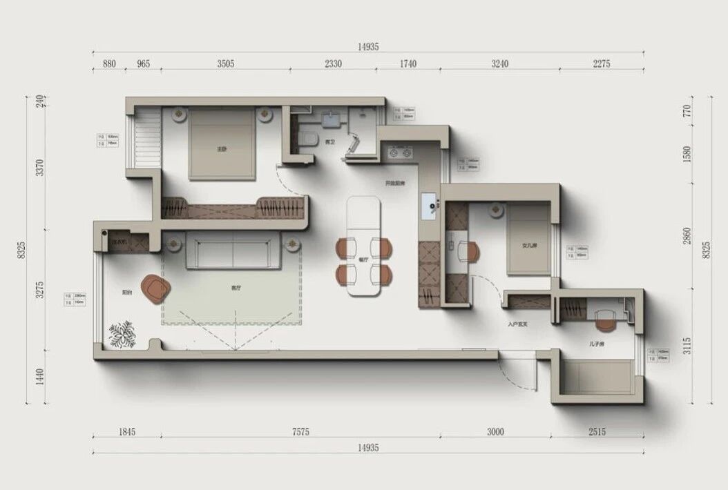 木影巡光｜舍内 Inside design丨中国上海丨上海舍内建筑装饰工程有限公司-14