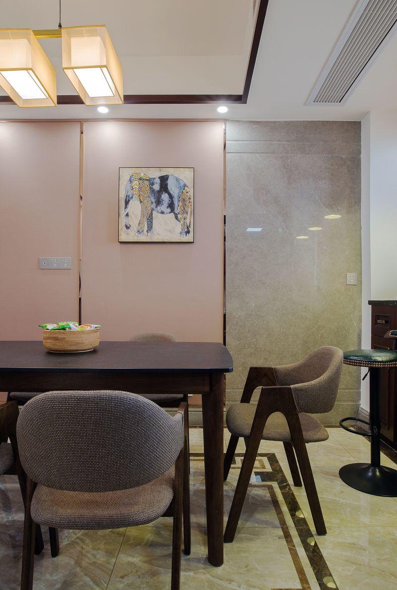 紫金城140平新中式三房两厅实景展示-24