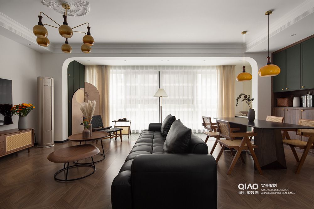 复古南洋风装修案例丨中国重庆丨重庆俏业家装饰-32