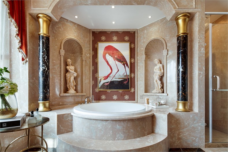 280㎡江苏太仓上海公馆样板房设计  Pin Design致品空间-35