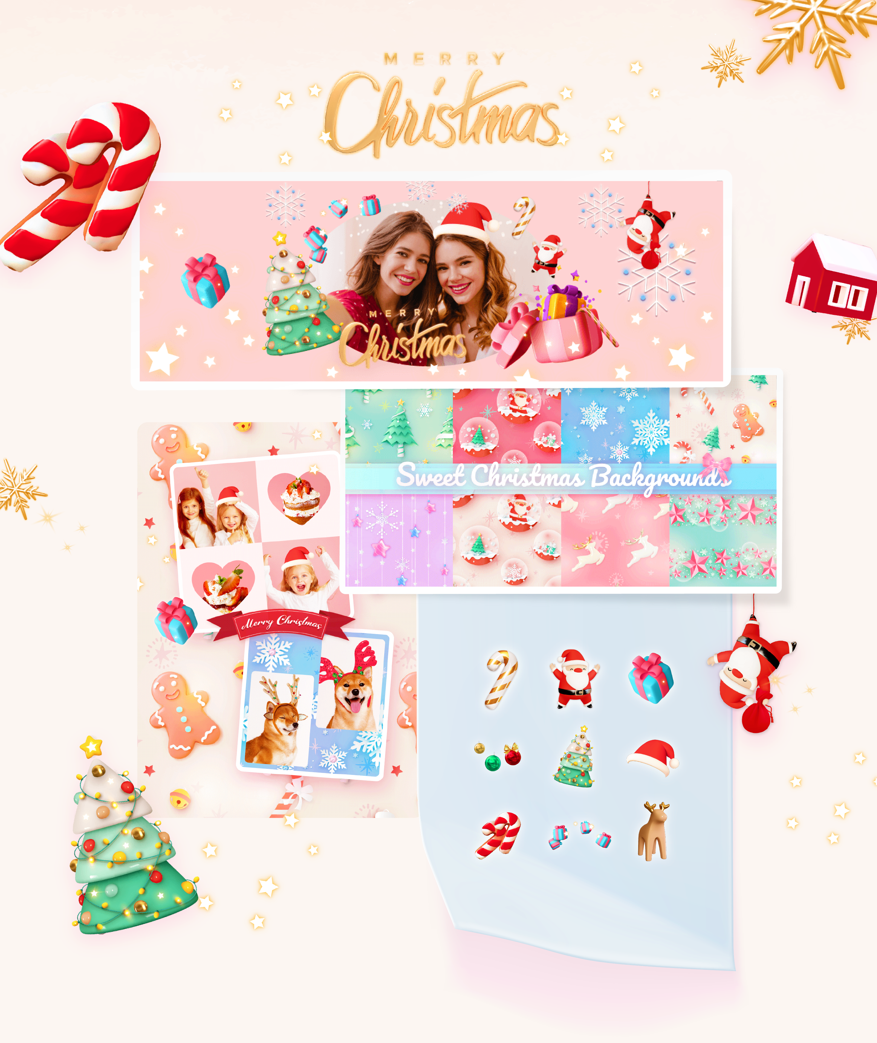 PhotoGrid App素材设计-1