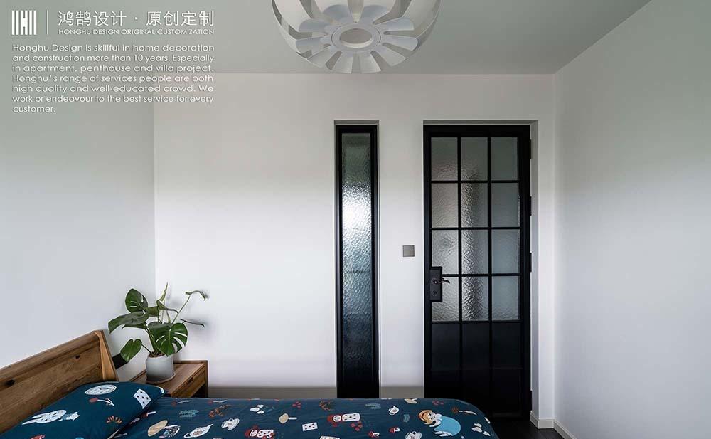 复古乡村民宿风,木地板上墙的惊艳之作-32