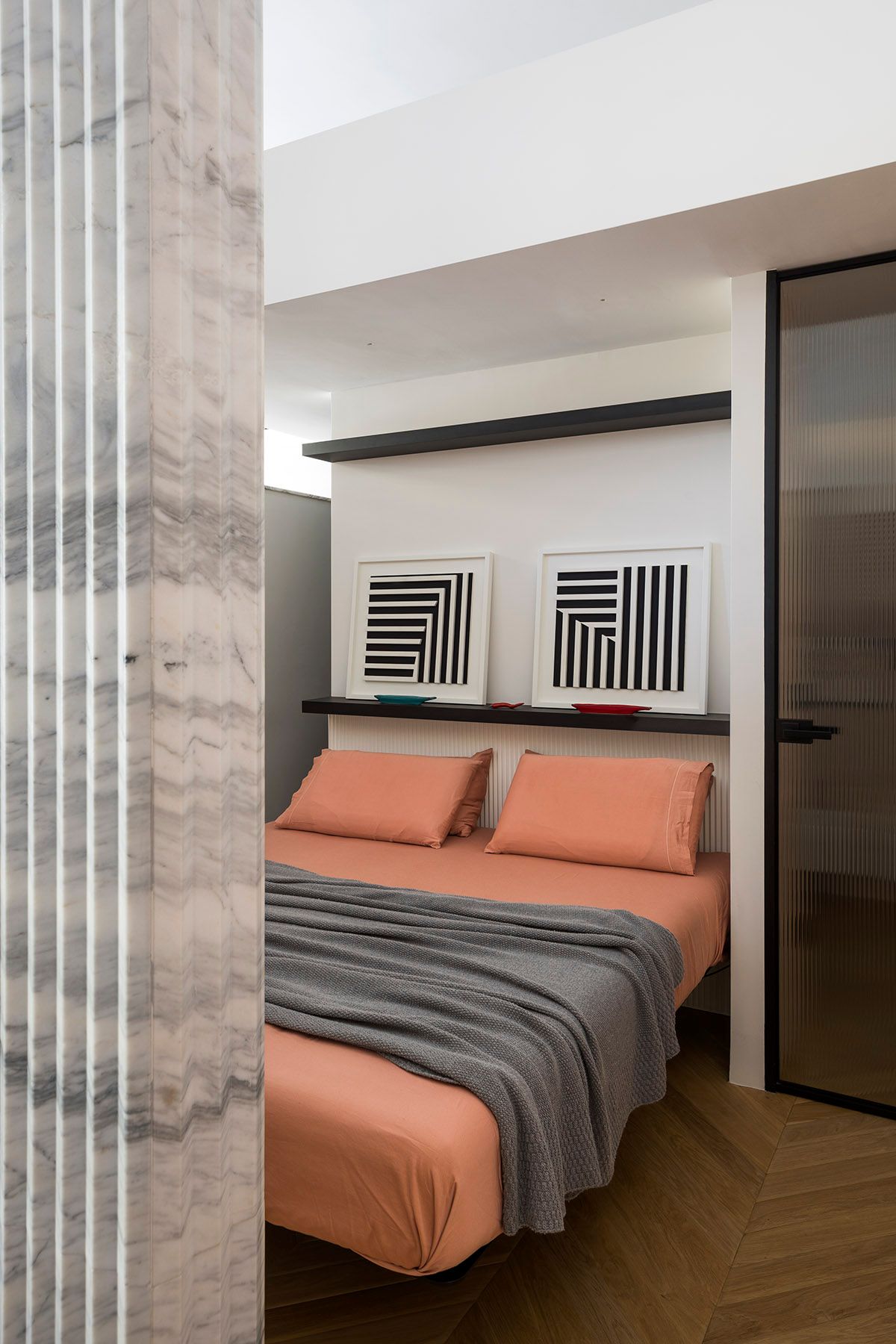 那不勒斯“四宫殿”内50平米单居室设计丨意大利那不勒斯丨建筑师帕斯夸莱·比安基尼（Pasquale Bianchini）-32