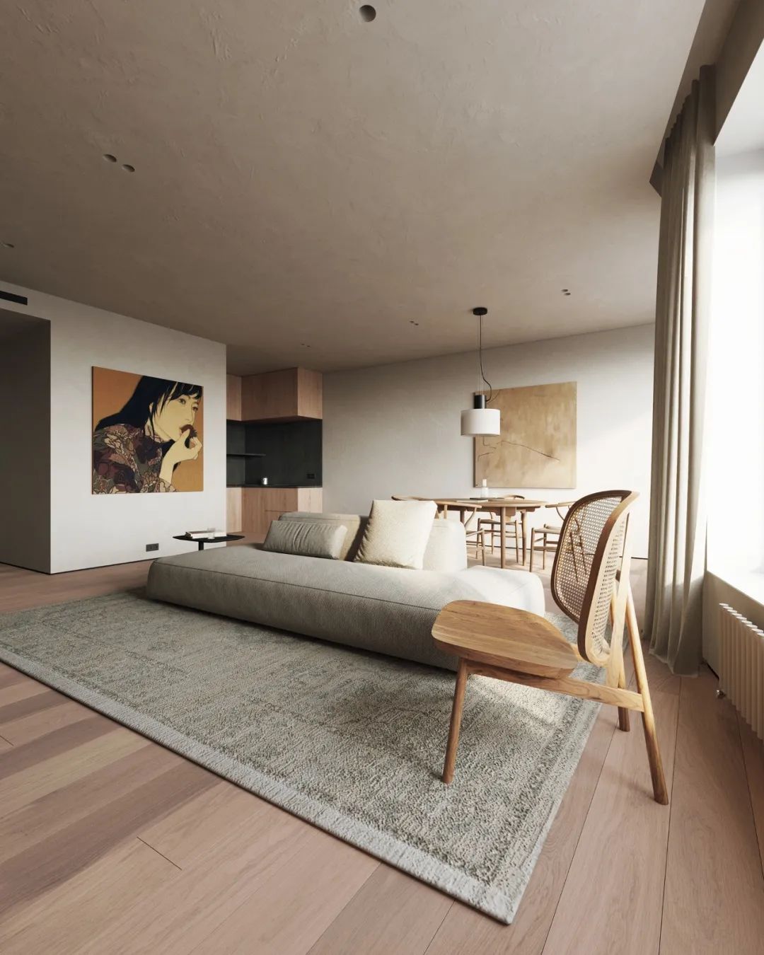 120㎡日式公寓丨Ilya Ganzha-19