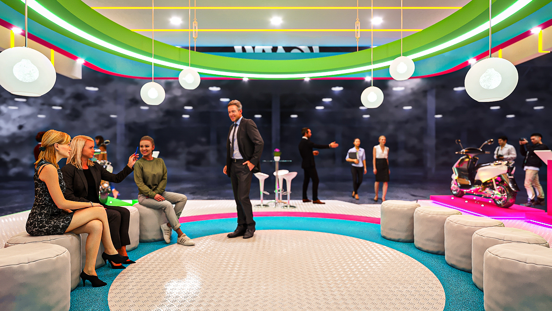 E·positor Vespa 展位设计-10