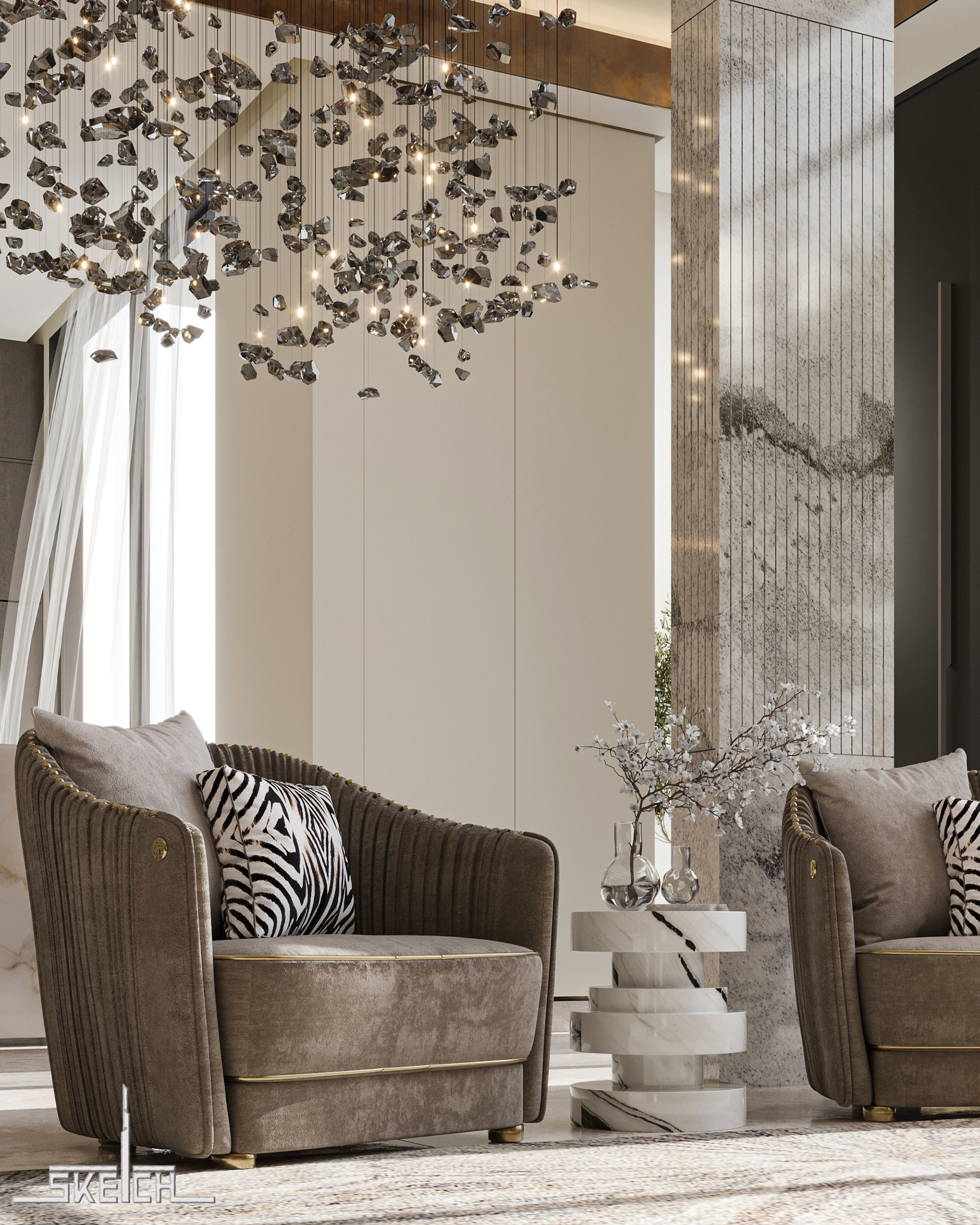 LUXURIOUS VILLA DESIGN（豪华别墅设计）丨SKETCH CONSULTANTS CO.-4