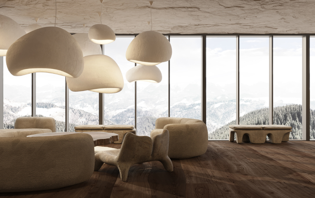 乌克兰酷似飞碟的山顶酒店丨MAKHNO Studio 工作室-49