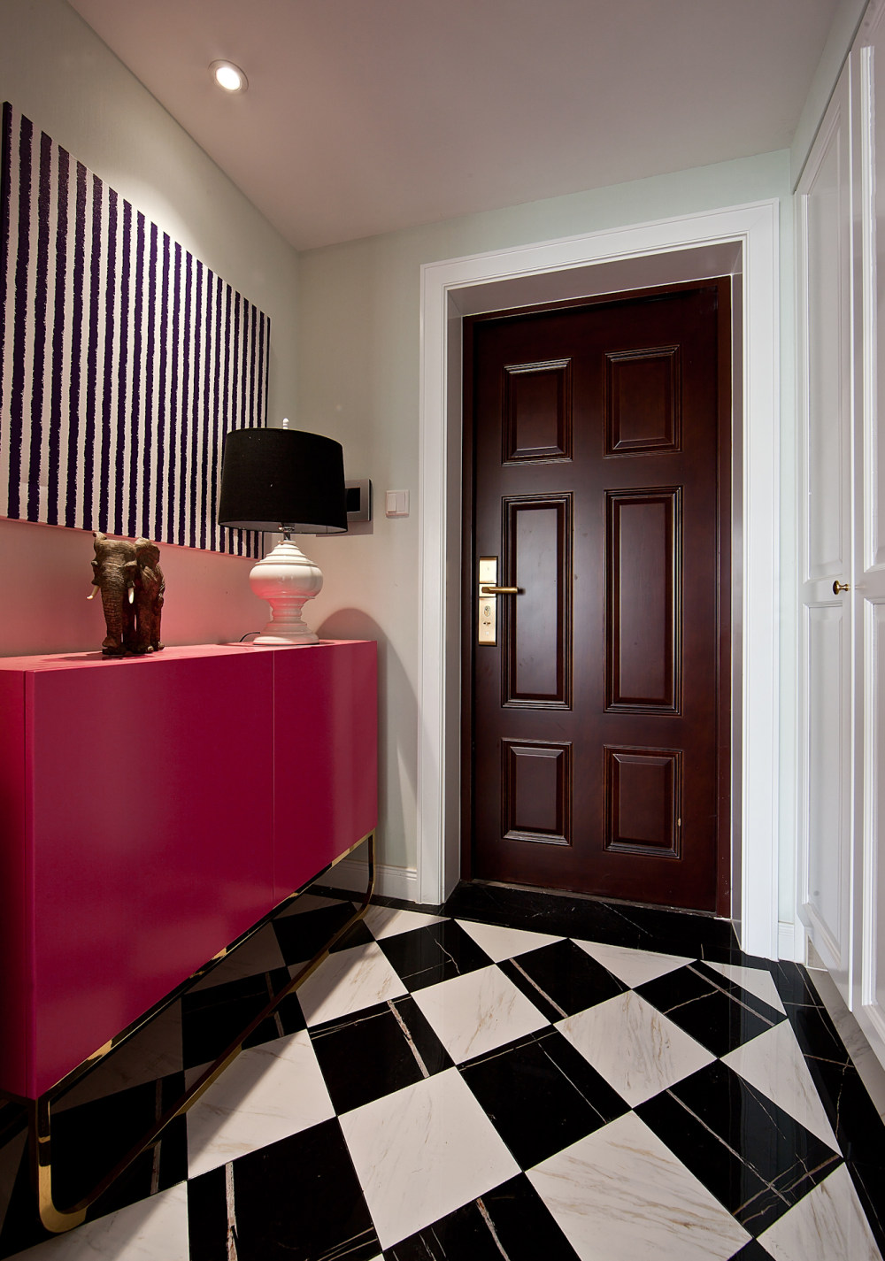 紫金府低奢现代之家装实景摄影-19