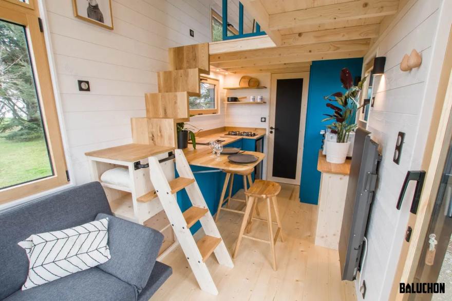 Kejadenn迷你移动房屋丨法国Baluchon-11