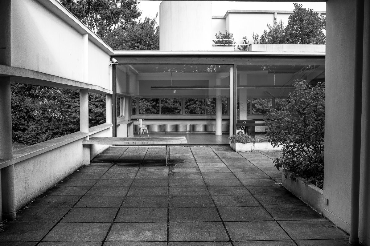 普瓦西萨伏伊别墅(Villa Savoye)-12