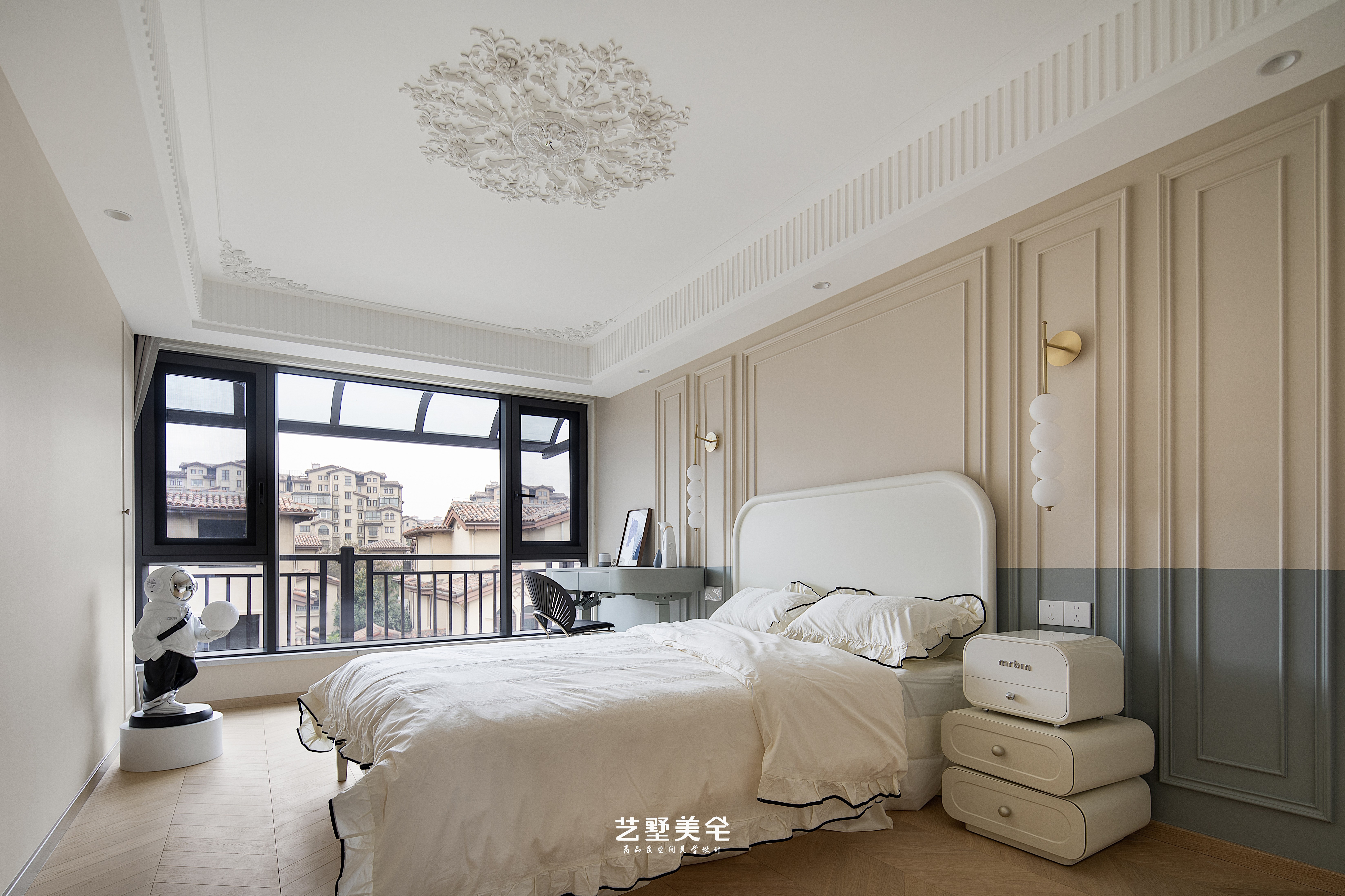 淮南*金地艳澜山 400㎡轻法式别墅设计丨中国淮南丨艺墅美宅设计-48