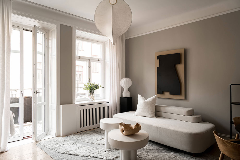斯德哥尔摩时尚公寓 | 温暖色彩的现代设计-3