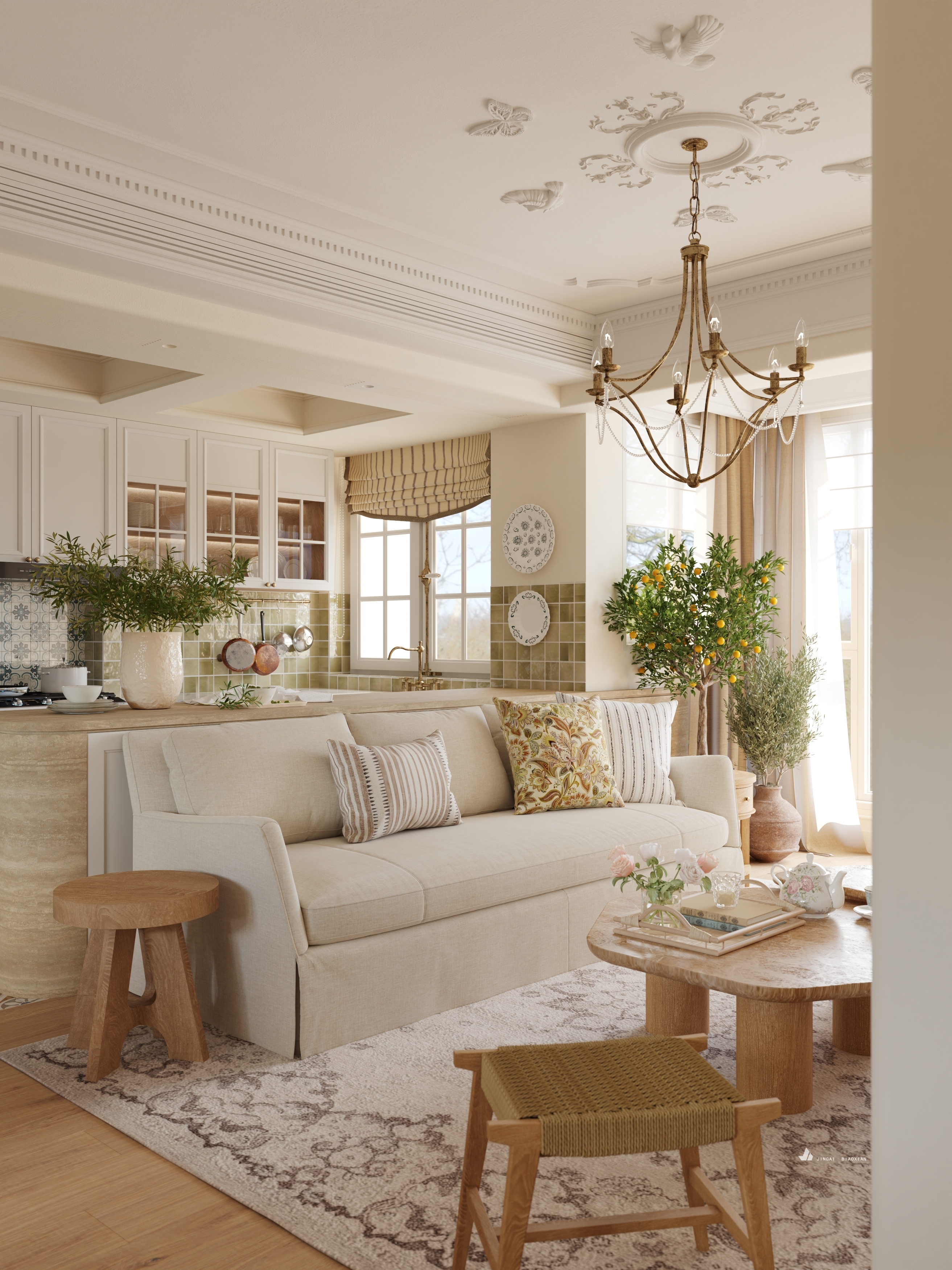 法式田园遇上现代自然-17