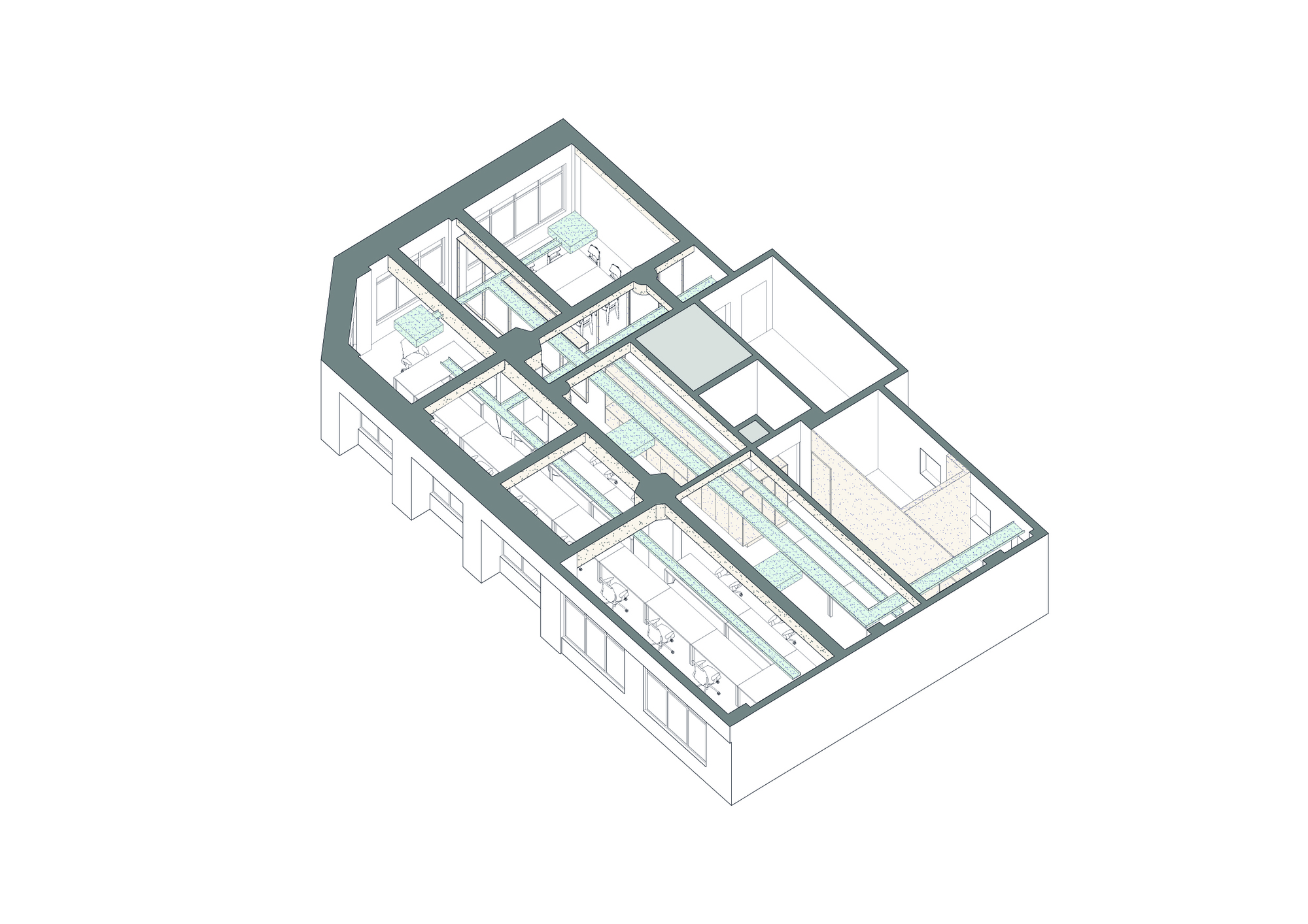 巴西 Roosevelt Square 小型创意公司总部室内设计-2