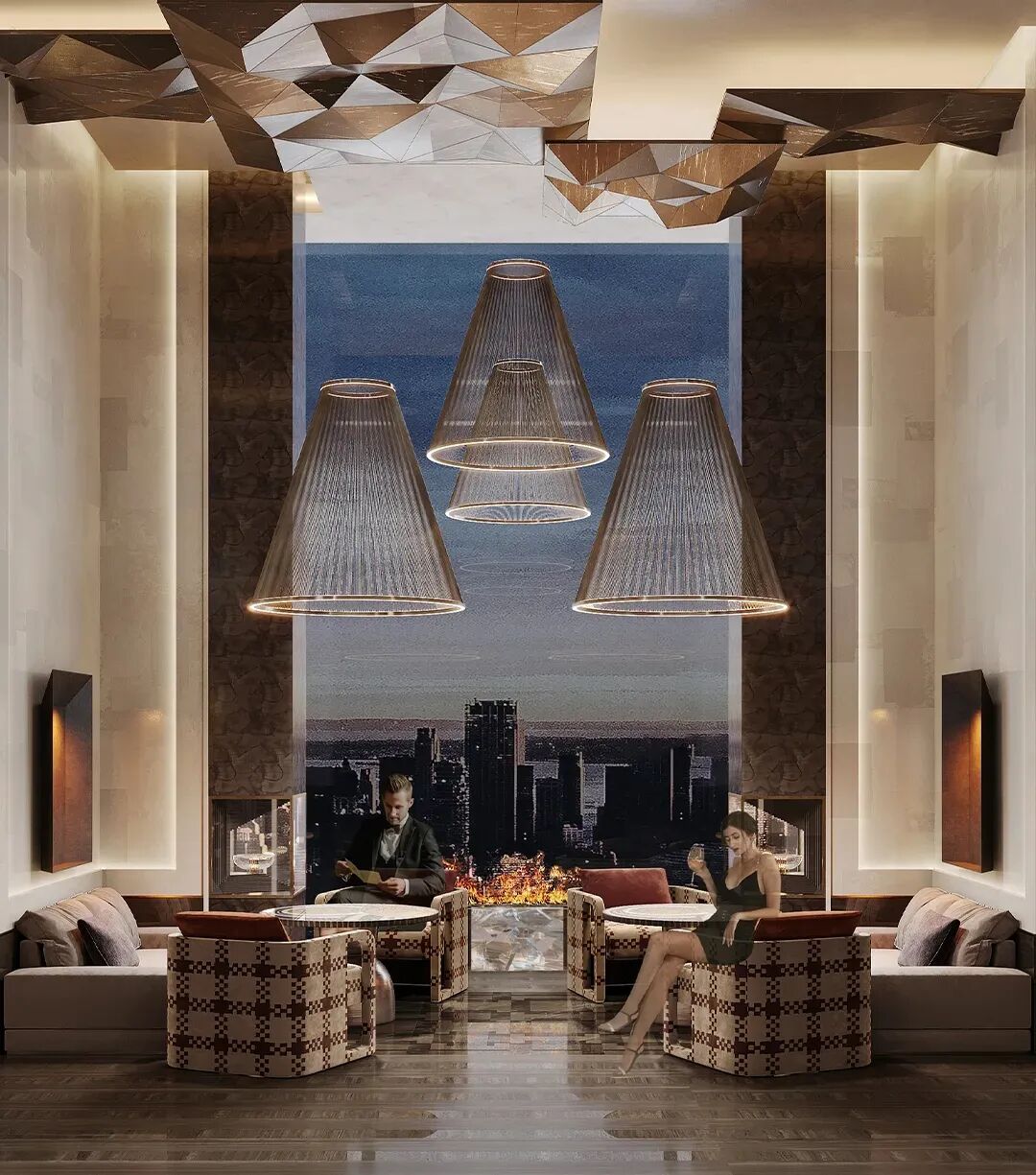 紫香舸×首发  “珠宝级”顶级精奢地产设计, 每一处细节都是高阶审美!-15