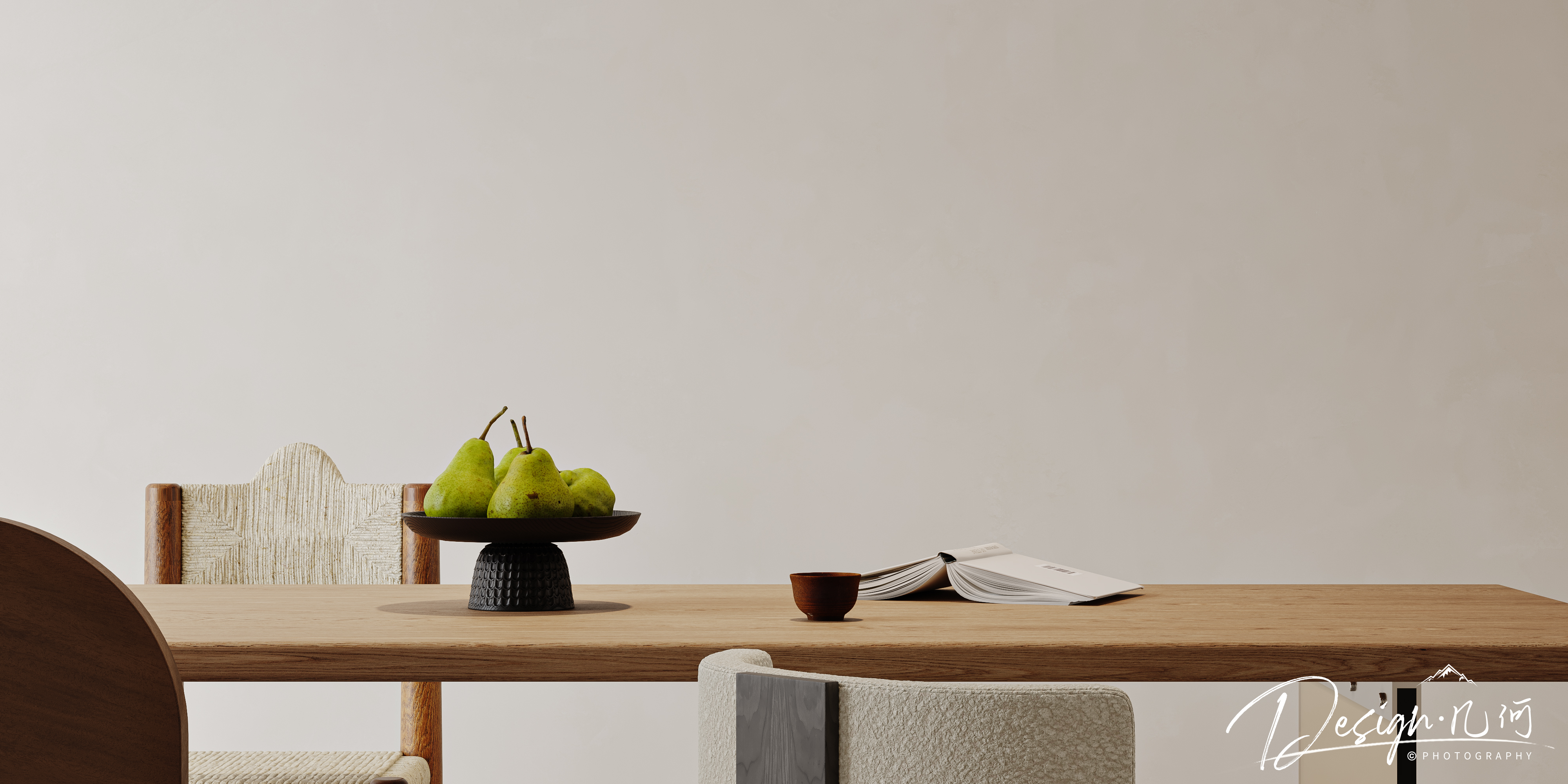 几何空间视觉表现 | 置地双清湾天镜现代中古客餐厅-10