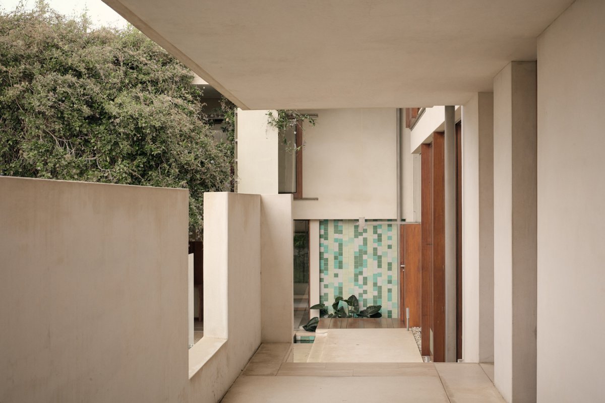 布里斯班山坡上的宁静花园 · N House丨PartnersHill-12