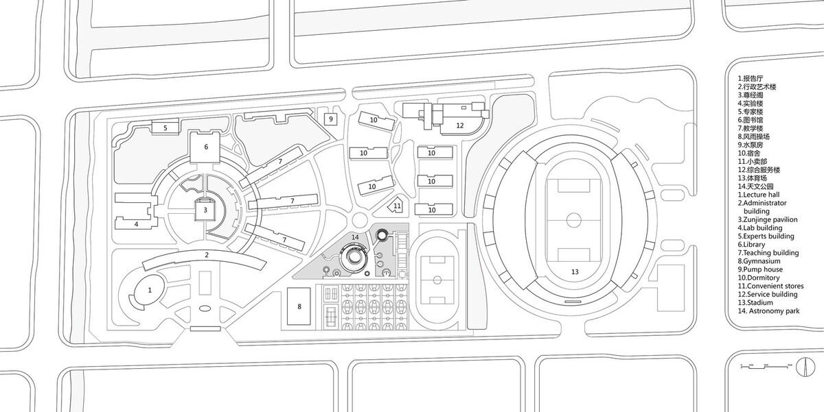 苏州震泽中学天文公园丨中国苏州丨具集建筑,优邑建筑-53