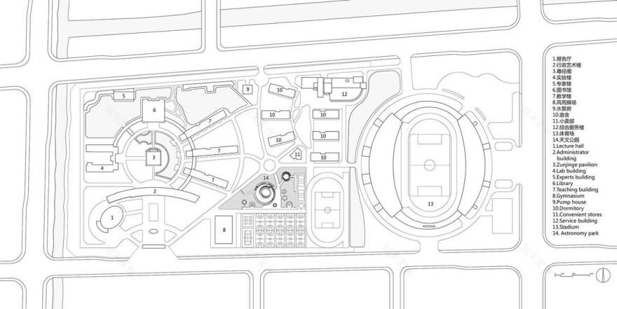 苏州震泽中学天文公园丨中国苏州丨具集建筑,优邑建筑-53