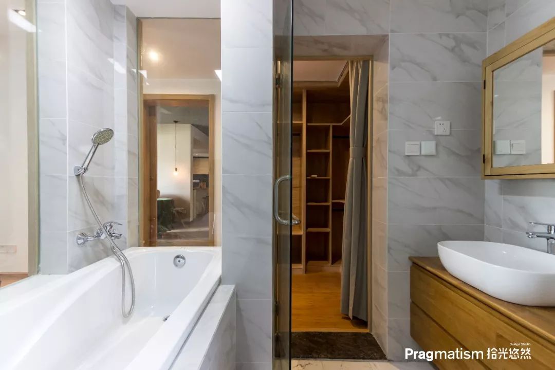 104㎡成都美城·悦荣府私宅改造，实现书房开放式设计-44