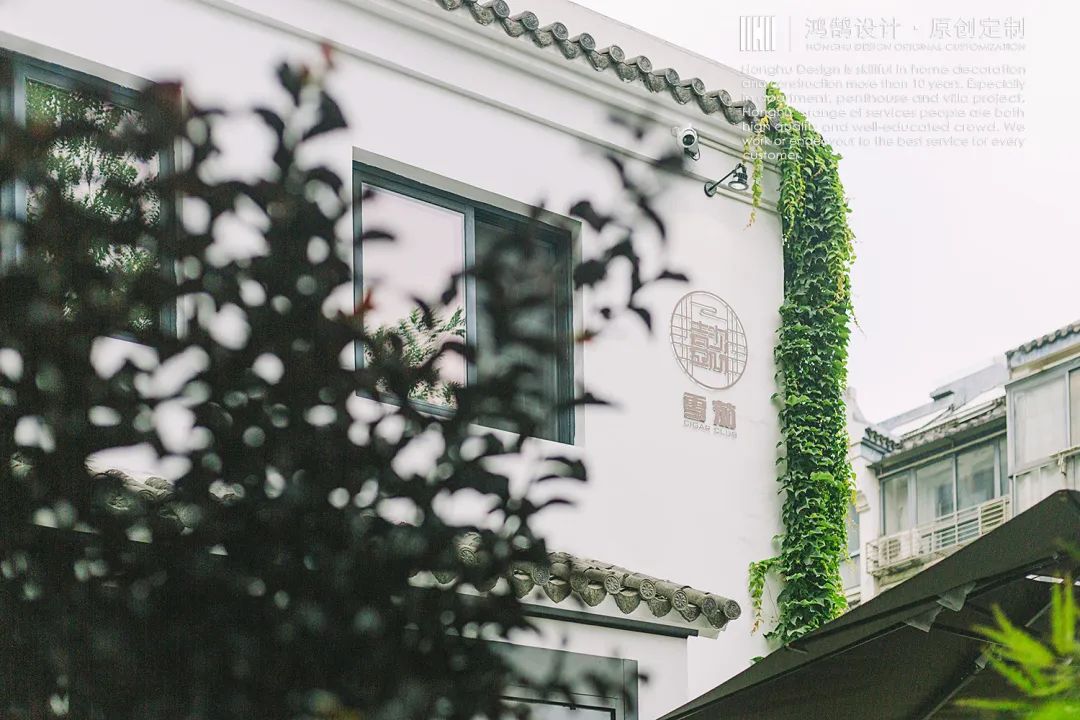 懿茄·青果巷的重金属雪茄清吧丨鸿鹄设计-31