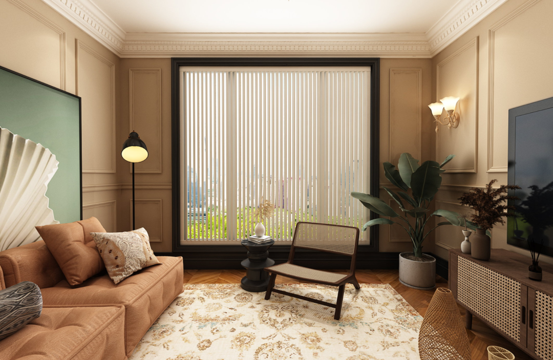 复古美式风室内设计丨居然装饰北四二部-17