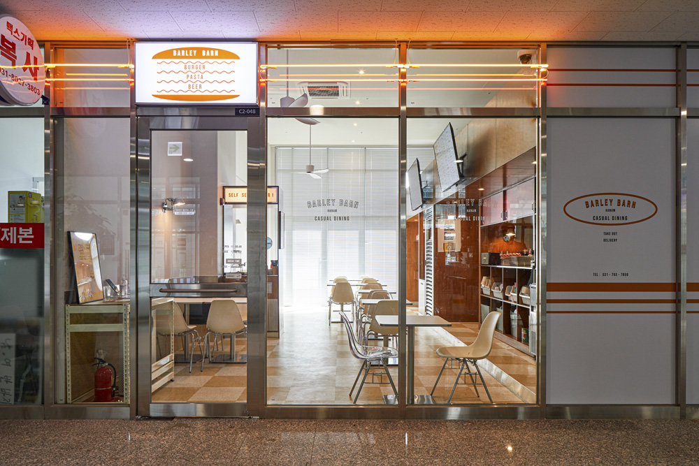 21 平现代复古风汉堡店 设计感与美味并存-2