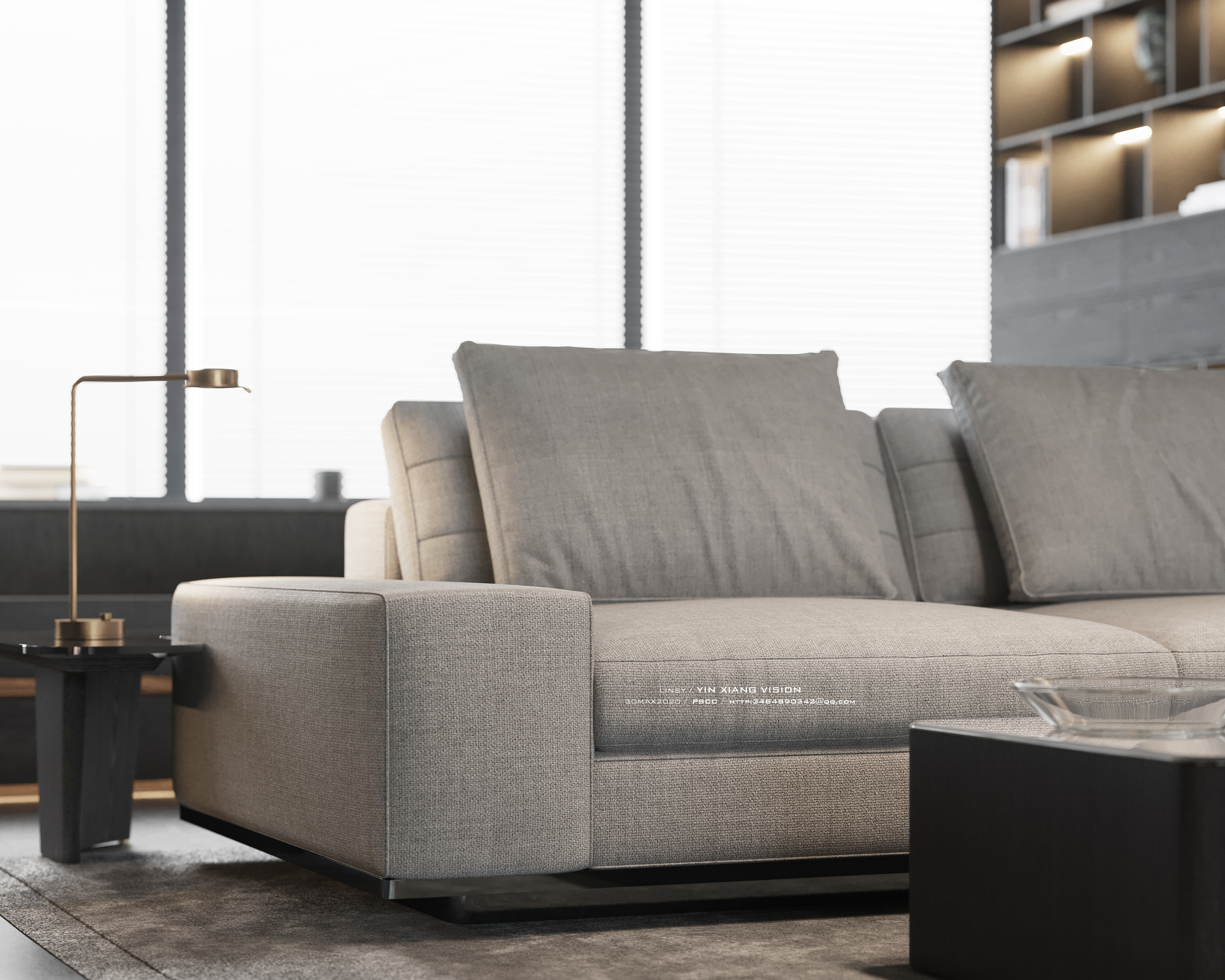 两套现代住宅表现-4